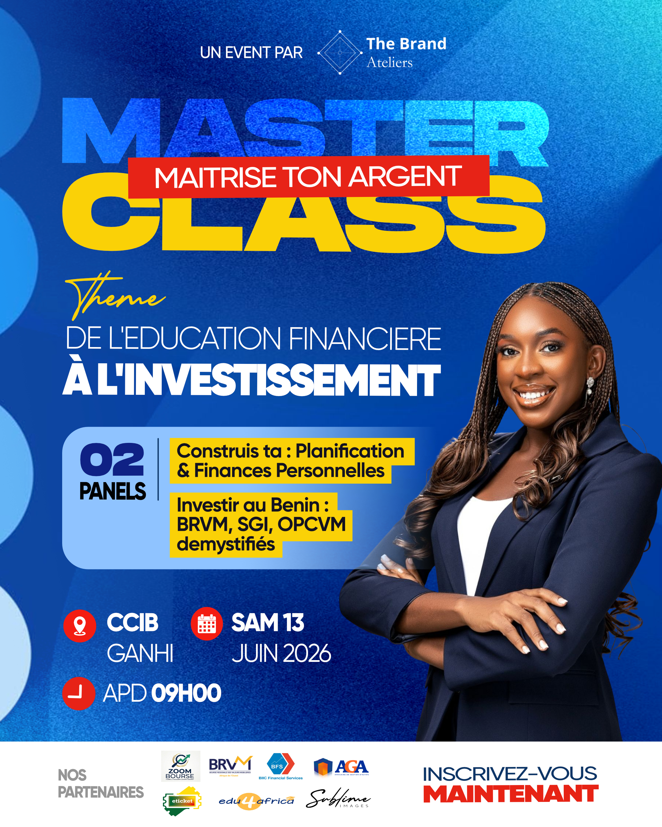 Masterclass — Maîtrise ton Argent : De l’Education Financière à l’Investissement